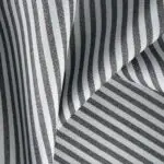 Ткань портьерная димаут, огнестойкая, рисунок полосы, цвет серый